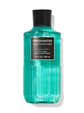 Freshwater 3-in-1 Hair, Face & Body Wash สบู่สูตร 3-in-1