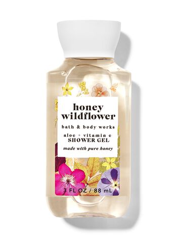 Honey Wildflower Travel Size Shower Gel Travel Size Shower Gel