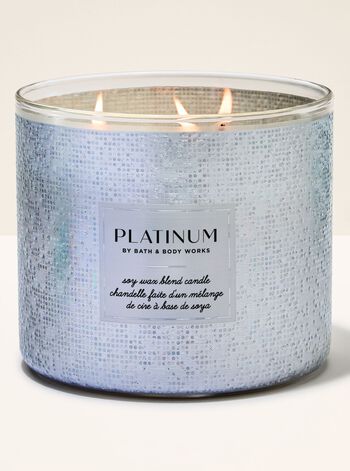 Platinum 3-Wick Candle เทียนหอม 3 ไส้