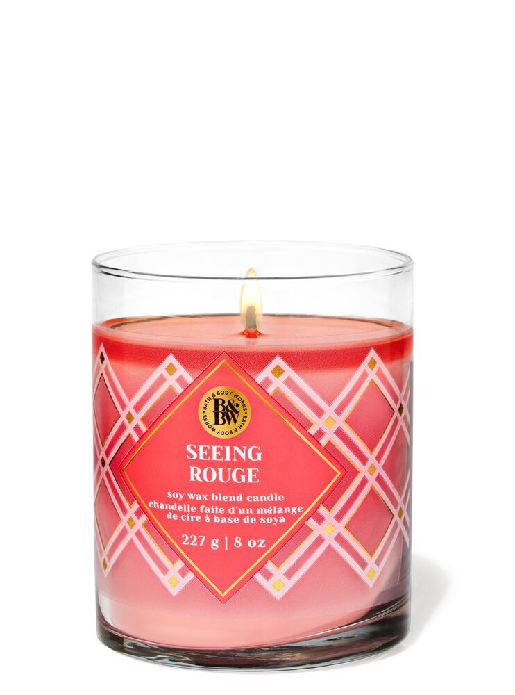 Seeing Rouge Single Wick Candle เทียนหอม 1 ไส้