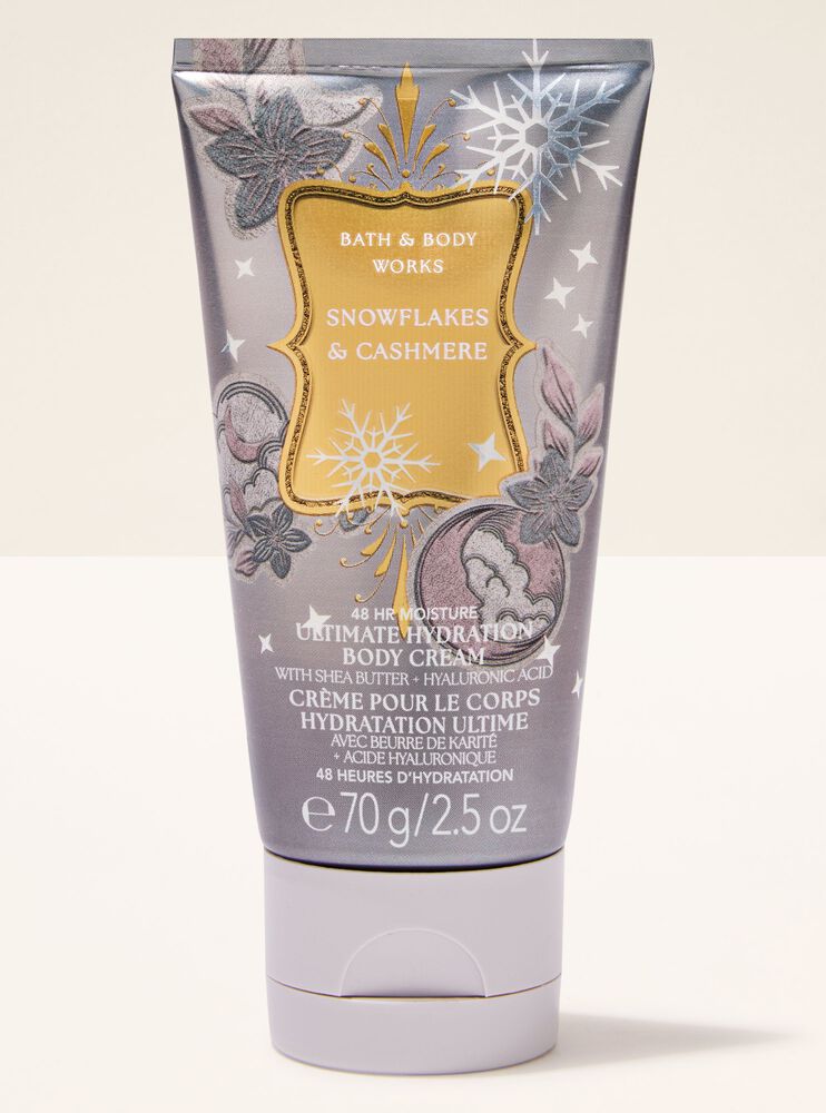 Snowflakes & Cashmere Travel Size Ultimate Hydration Body Cream บอดี้ครีมขนาดพกพา