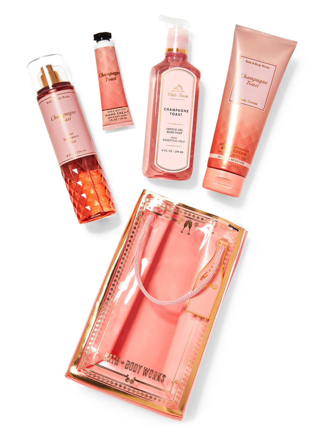 BATH&BODY WORKS CHAMPAGNE TOAST 新品セット Amazon.com : Bath and Body Works CHAMPAGNE TOAST Gift Bag