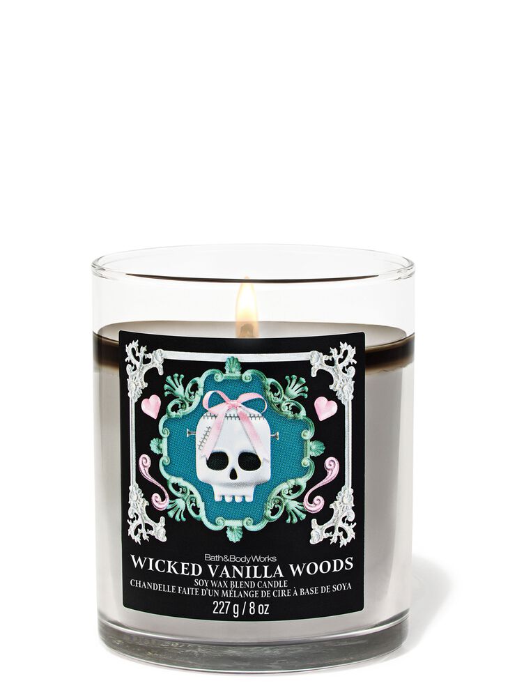 Wicked Vanilla Woods Single Wick Candle เทียนหอม 1 ไส้