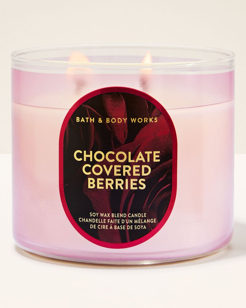 Chocolate Covered Berries 3-Wick Candle เทียนหอม 3 ไส้