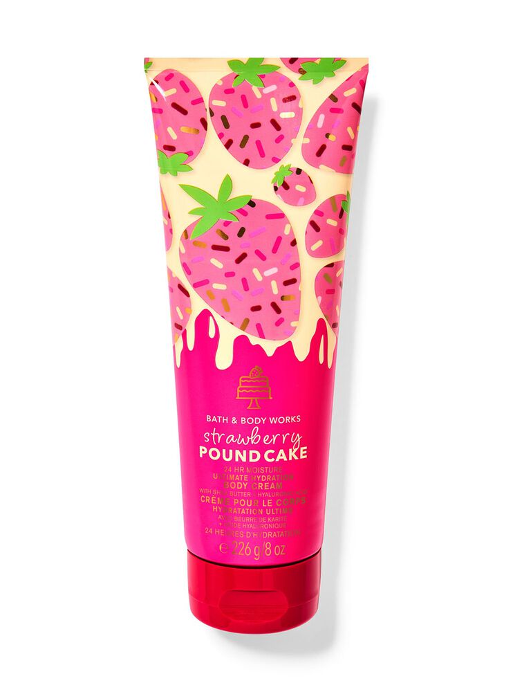 Strawberry Pound Cake Ultimate Hydration Body Cream บอดี้ครีม