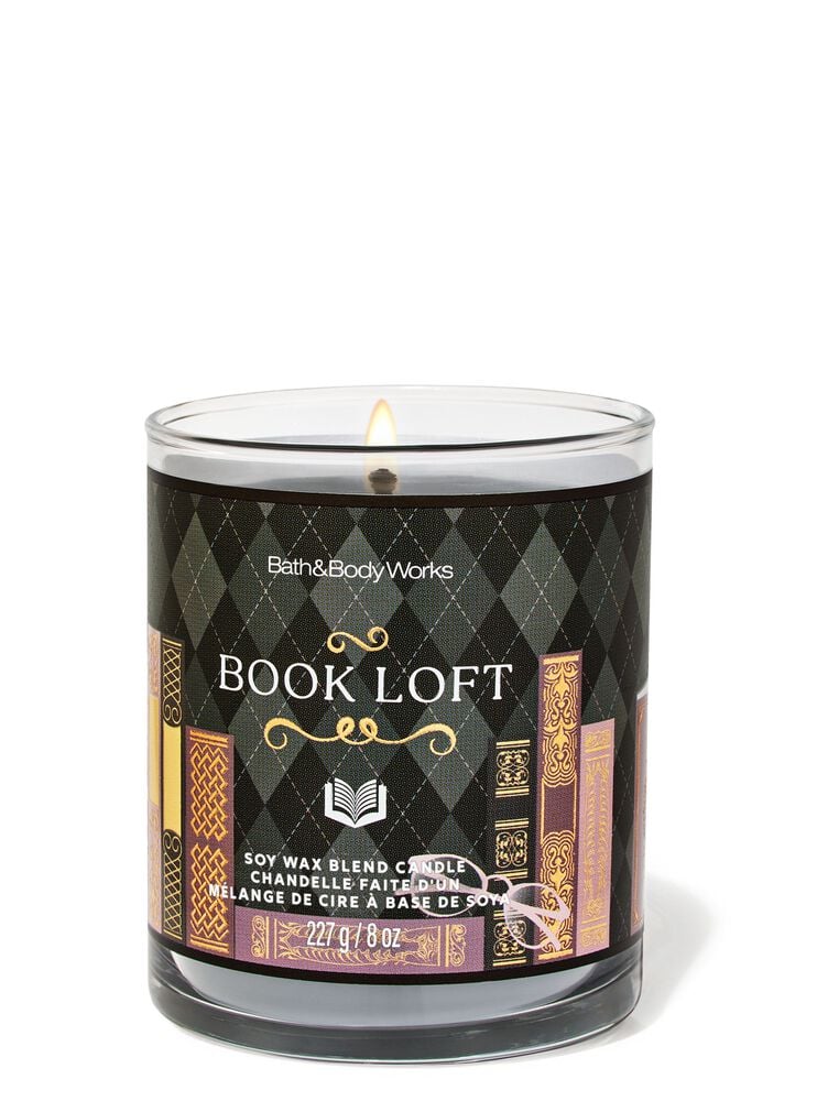 Book Loft Signature Single Wick Candle เทียนหอม 1 ไส้
