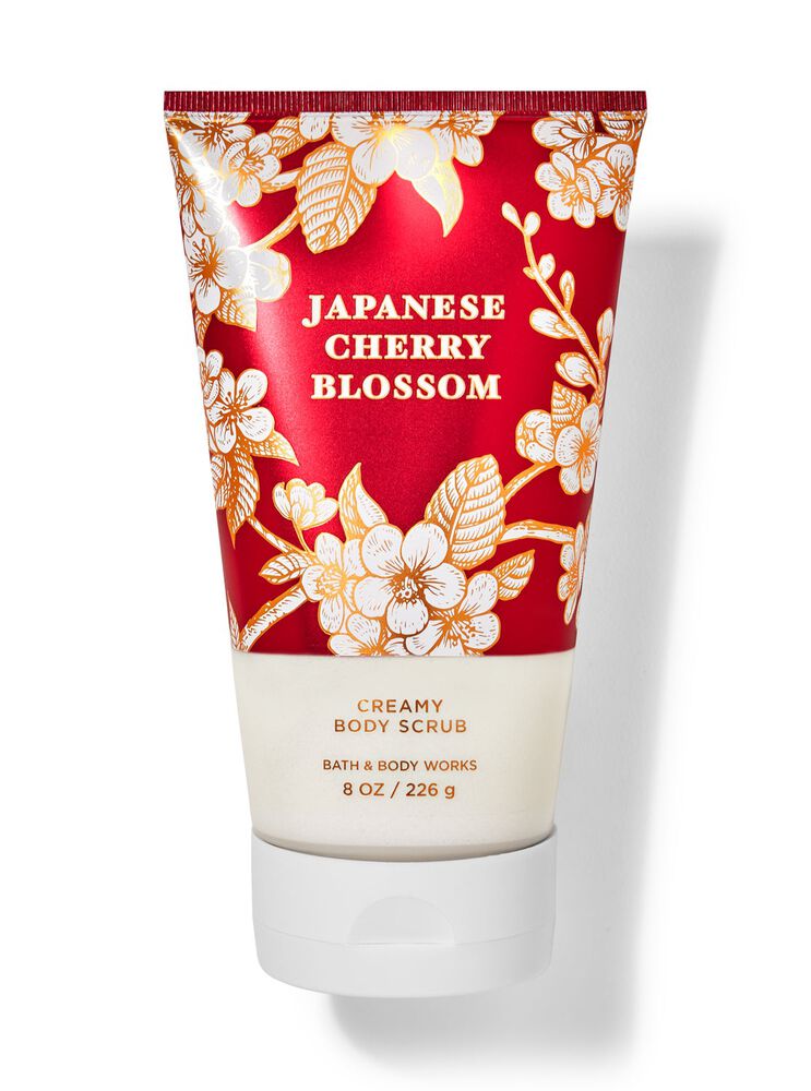 Japanese Cherry Blossom Creamy Body Scrub บอดี้สครับ