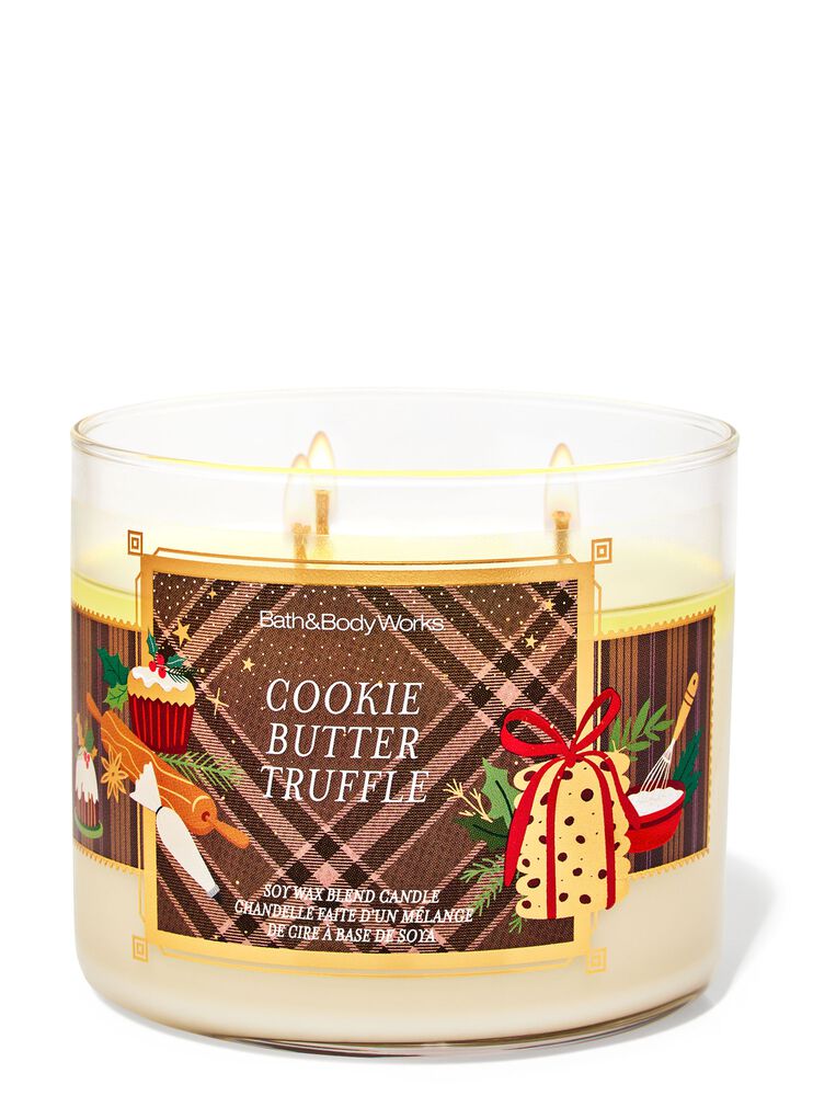 Cookie Butter Truffle 3-Wick Candle เทียนหอม 3 ไส้