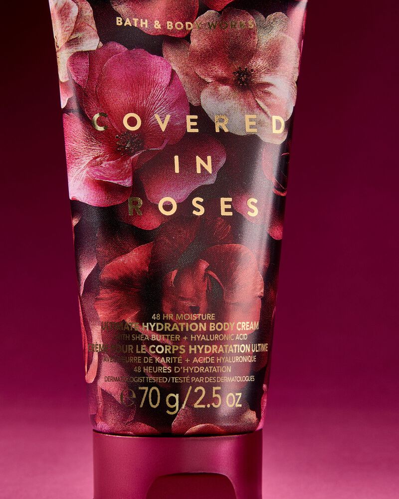 Covered In Roses Travel Size Ultimate Hydration Body Cream บอดี้ครีมขนาดพกพา