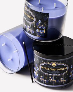 Cotton Candy Cobwebs 3-Wick Candle image number null