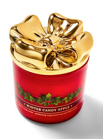 Winter Candy Apple 3-Wick Candle เทียนหอม 3 ไส้