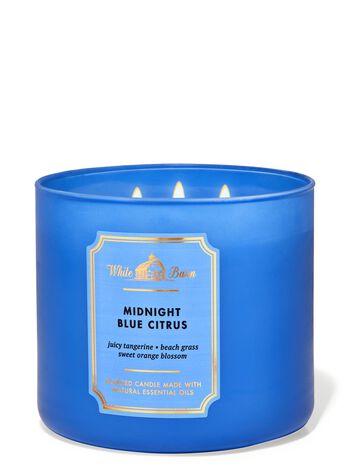 Midnight Blue Citrus 3-Wick Candle เทียนหอม 3 ไส้