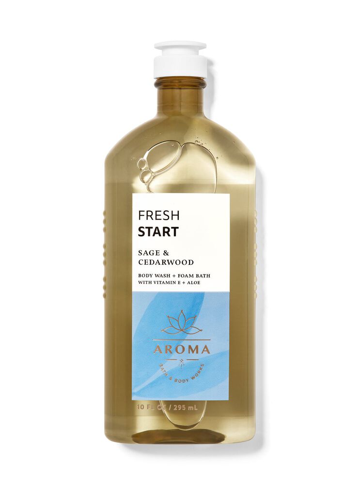 Sage Cedarwood Body Wash and Foam Bath สบู่อาบน้ำ