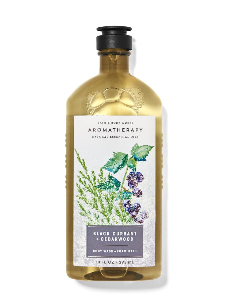 Black Currant Cedarwood Body Wash and Foam Bath สบู่อาบน้ำ