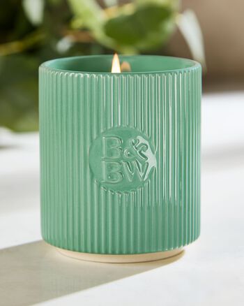 White Tea & Sage Single Wick Candle เทียนหอม 1 ไส้