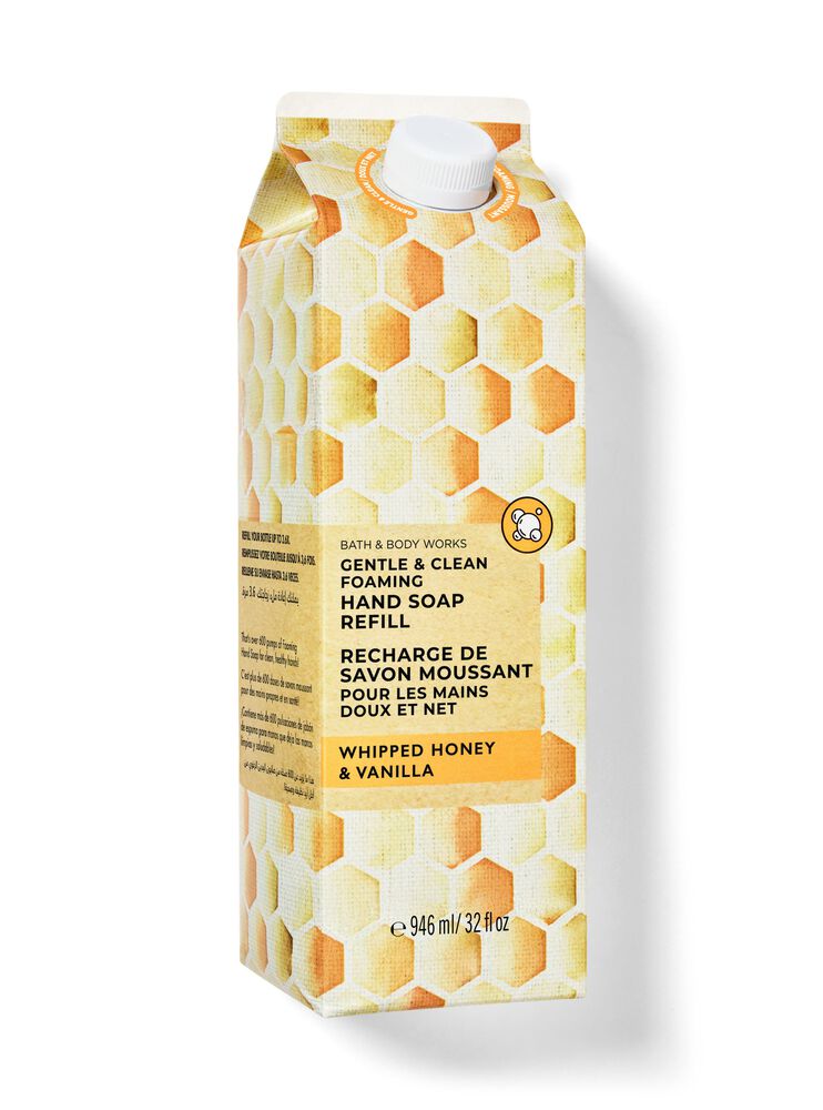 Whipped Honey & Vanilla Gentle & Clean Foaming Hand Soap Refill รีฟิลโฟมล้างมือ