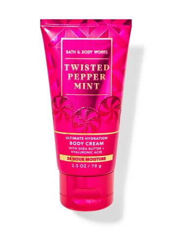 Twisted Peppermint Travel Size Body Cream Travel Size Body Cream