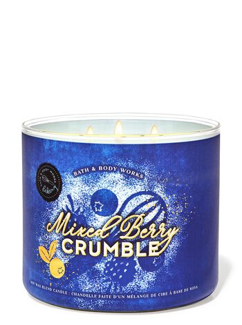 Mixed Berry Crumble 3-Wick Candle เทียนหอม 3 ไส้