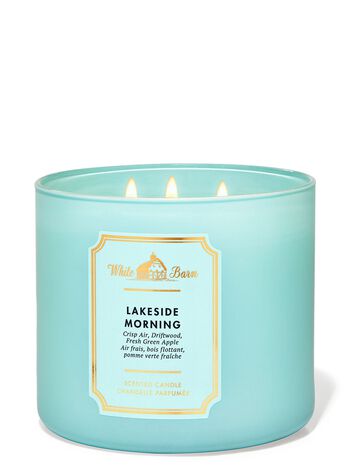 Lakeside Morning 3-Wick Candle เทียนหอม 3 ไส้