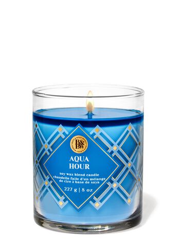 Aqua Hour Single Wick Candle เทียนหอม 1 ไส้