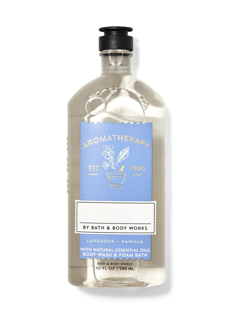 Lavender Vanilla Body Wash & Shower Gel Body Wash and Foam Bath