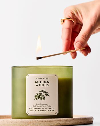 Autumn Woods 3-Wick Candle เทียนหอม 3 ไส้