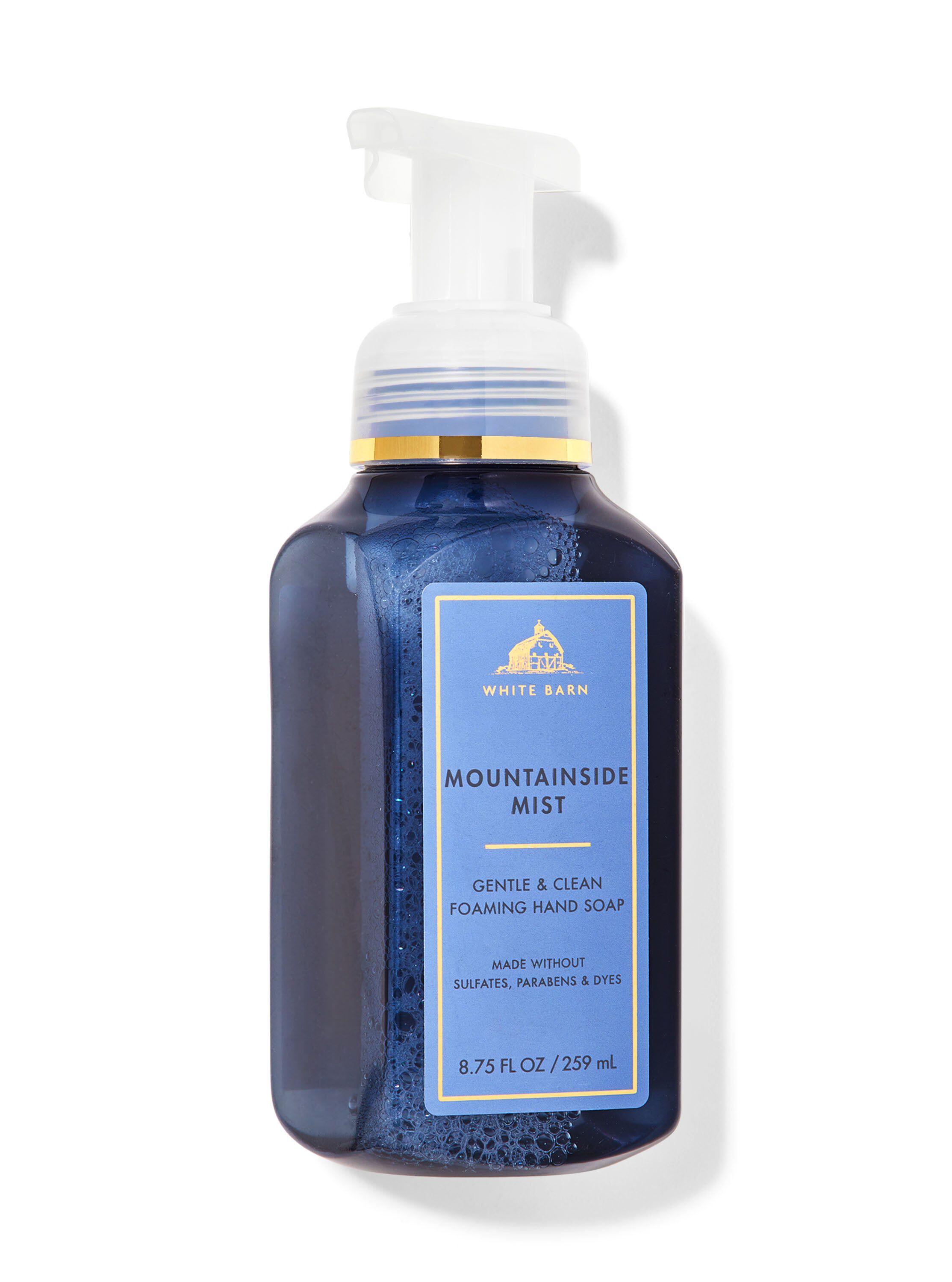 専用 Bath & Body Works Soap Mist Cream Shop Mountainside Mist Gentle & Clean Foaming Hand Soap | Bath