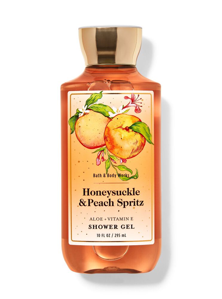 Honeysuckle & Peach Spritz Shower Gel Shower Gel