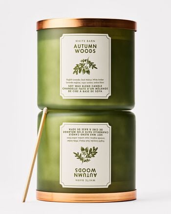Autumn Woods 3-Wick Candle เทียนหอม 3 ไส้