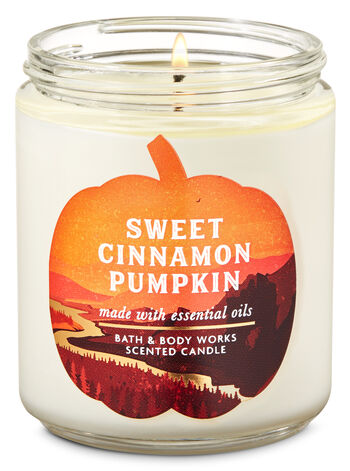 Sweet Cinnamon Pumpkin Single Wick Candle Single Wick Candle