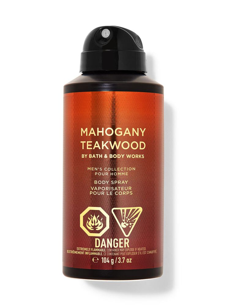 Mahogany Teakwood Body Spray บอดี้สเปรย์