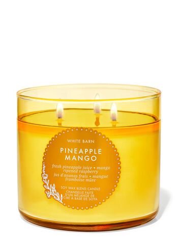 Pineapple Mango 3-Wick Candle เทียนหอม 3 ไส้