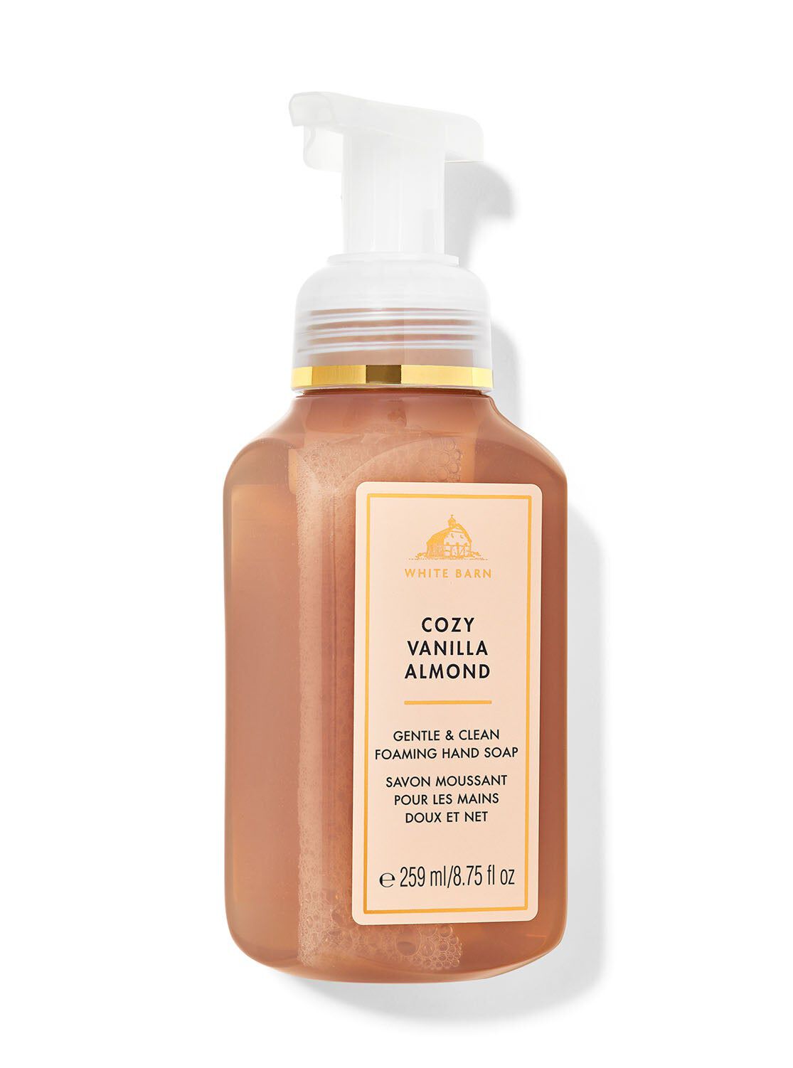 Shop Cozy Vanilla Almond Gentle & Clean Foaming Hand Soap | Bath