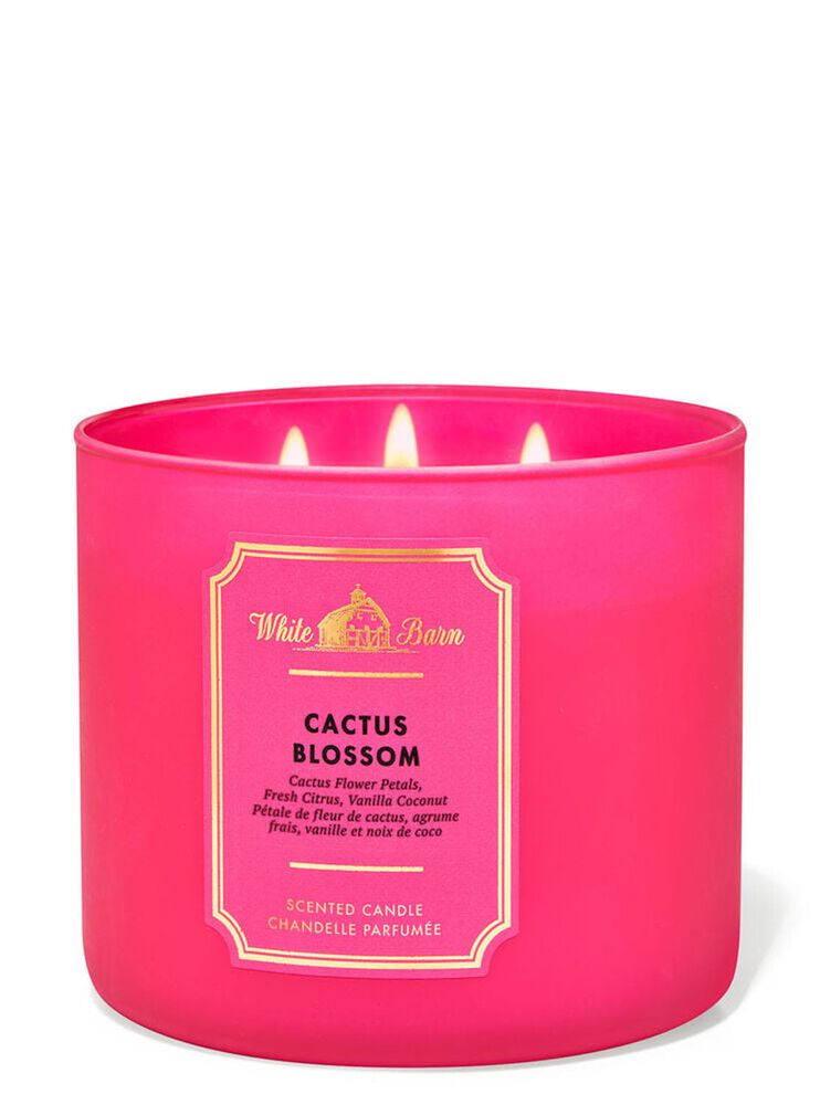 Cactus Blossom 3-Wick Candle เทียนหอม 3 ไส้
