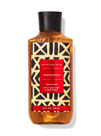 Teakwood 3-in-1 Hair, Face & Body Wash สบู่สูตร 3-in-1