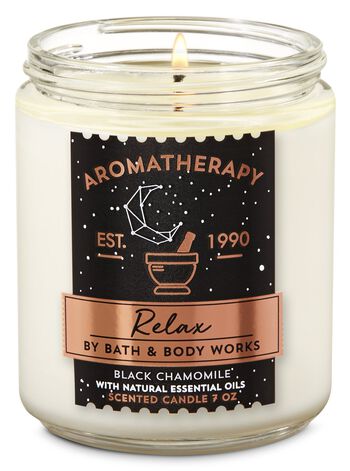 BLACK CHAMOMILE Single Wick Candle เทียนหอม 1 ไส้