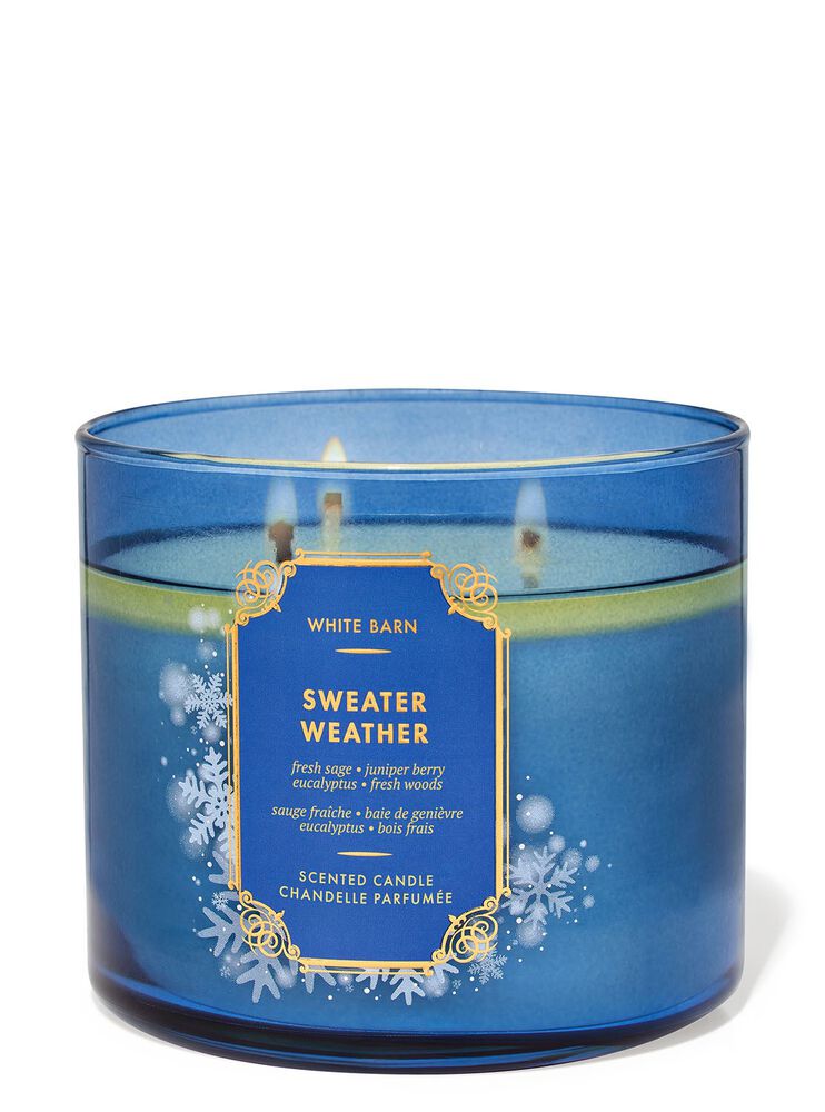 Sweater Weather 3-Wick Candle เทียนหอม 3 ไส้