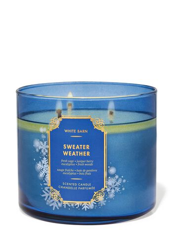 Sweater Weather 3-Wick Candle เทียนหอม 3 ไส้