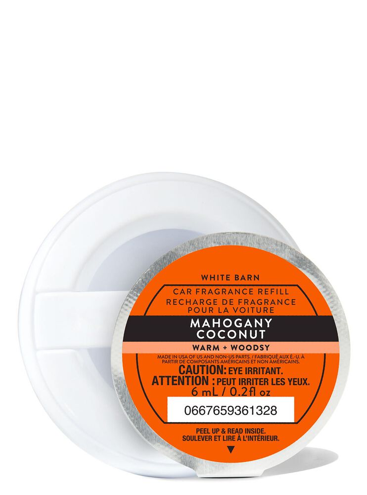 Mahogany Coconut Car Fragrance Refill รีฟิลน้ำหอมปรับอากาศรถยนต์