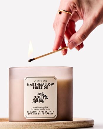 Marshmallow Fireside 3-Wick Candle เทียนหอม 3 ไส้