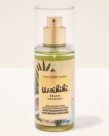 Waikiki Beach Coconut Travel Size Fine Fragrance Mist มิสต์ขนาดพกพา