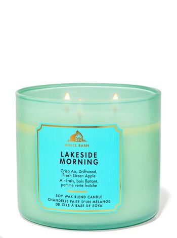 Lakeside Morning 3-Wick Candle เทียนหอม 3 ไส้