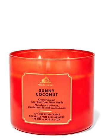 Sunny Coconut 3-Wick Candle เทียนหอม 3 ไส้