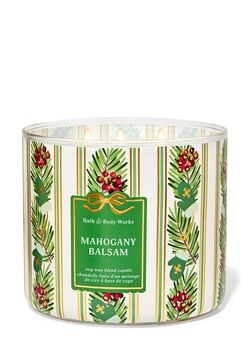 Mahogany Balsam 3-Wick Candle Mahogany Balsam 3-Wick Candle