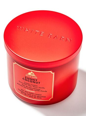 Sunny Coconut 3-Wick Candle เทียนหอม 3 ไส้