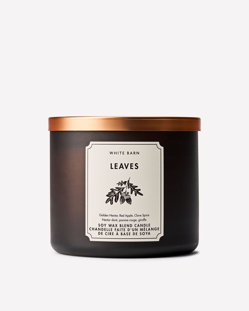 Leaves 3-Wick Candle เทียนหอม 3 ไส้