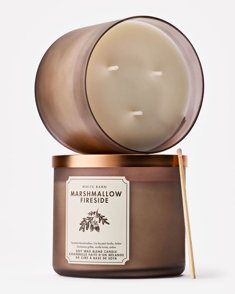 Marshmallow Fireside 3-Wick Candle เทียนหอม 3 ไส้