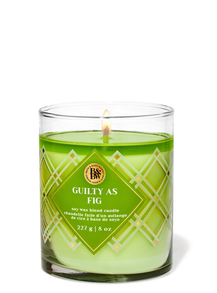 Guilty as Fig Single Wick Candle เทียนหอม 1 ไส้
