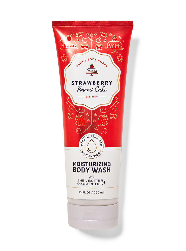Strawberry Pound Cake Body Wash & Shower Gel Moisturizing Body Wash