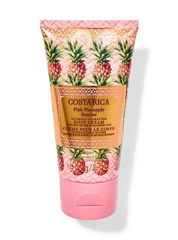 Pink Pineapple Sunrise Travel Size Ultimate Hydration Body Cream บอดี้ครีมขนาดพกพา
